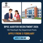 BPSC Auditor Recruitment 2026