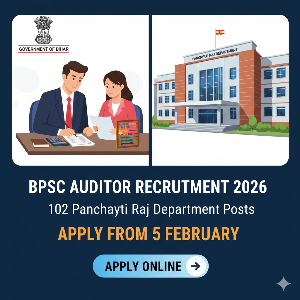 BPSC Auditor Recruitment 2026