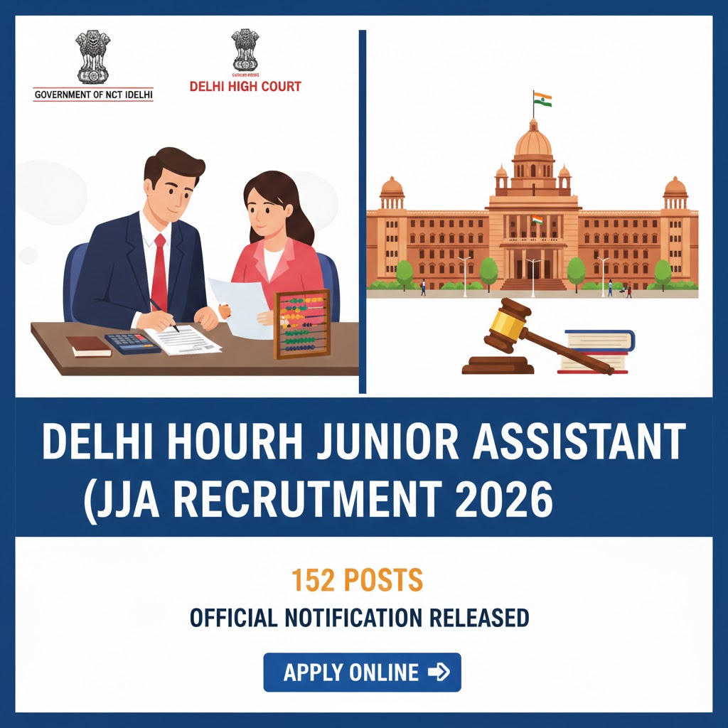 Delhi High Court Junior Judicial Assistant (JJA) Recruitment 2026