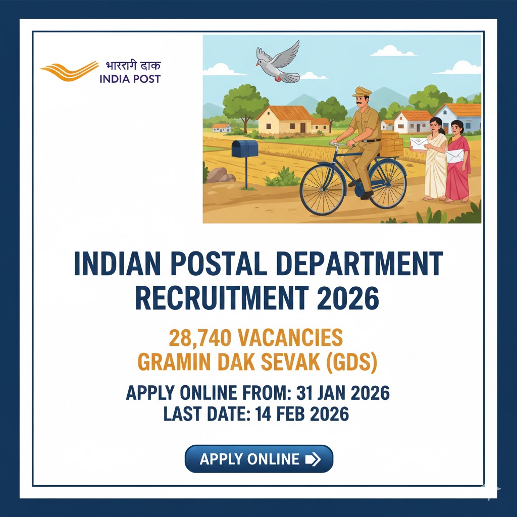 Indian Postal Department Recruitment 2026
