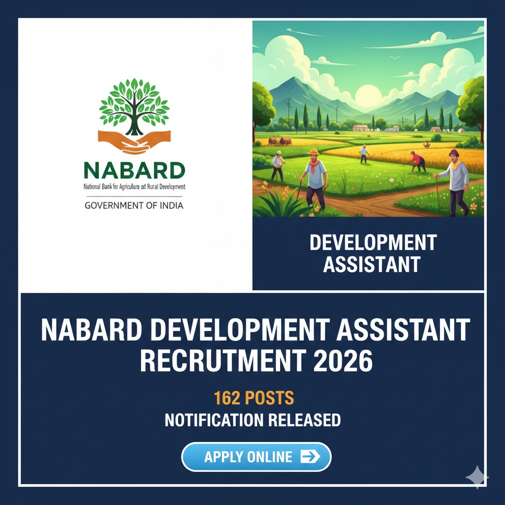 NABARD Development Assistant Recruitment 2026