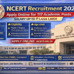 NCERT Recruitment 2026