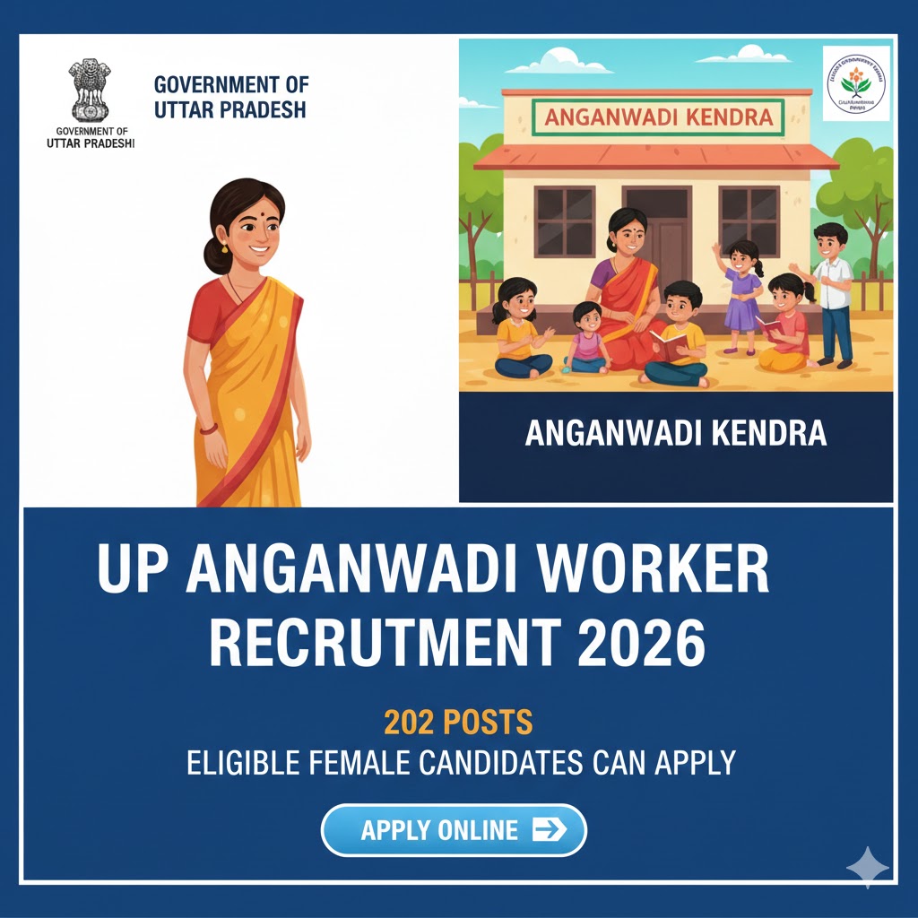 UP Anganwadi Worker Recruitment 2026